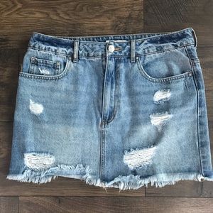 Jean skirt